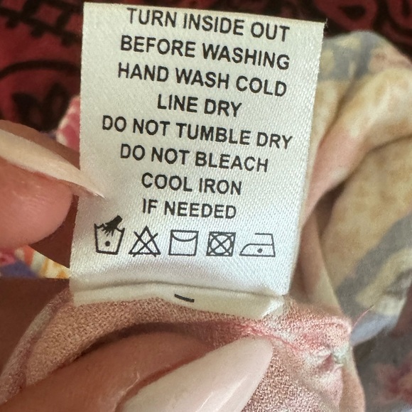 Lovers + Friends Better Vibes Kimono Dress Sz Small Fairy Wistful Romantic Boho - Picture 10 of 10